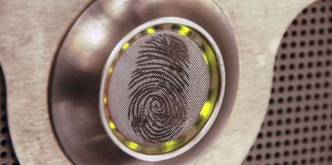 fingerprint button