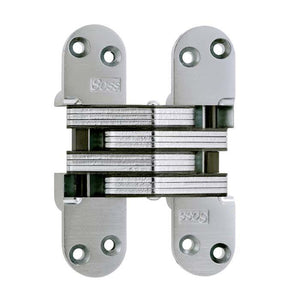SOSS satin chrome invisible door hinge
