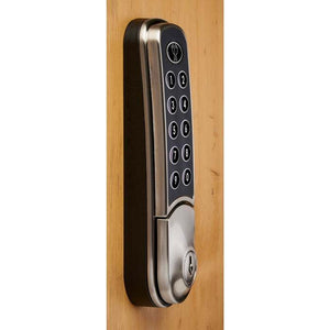 Lowe & Fletcher 3960 in Brushed Nickel on Exterior