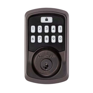 Kwikset Aura Bluetooth Smart Lock in Venetian Bronze Exterior