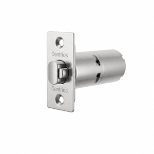 Centrios 2⅜" Backset Square Corner Latch – Satin Chrome