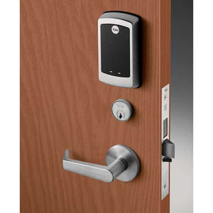 Yale Sectional Mortise with Augusta Lever
