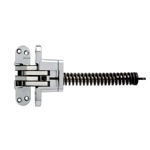 SOSS chrome door hinge with spring