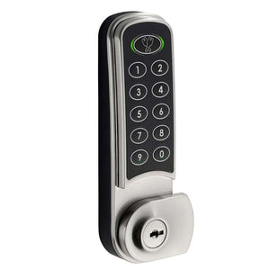 Lowe & Fletcher 3960 in Brushed Nickel Angled Open