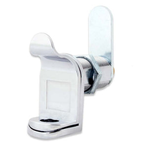 FJM 7840 Padlockable Cam in Satin Chrome