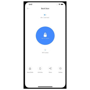 Lock and Unlock your door with a tap