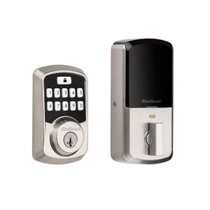 Kwikset Aura Bluetooth Smart Lock in Satin Nickel