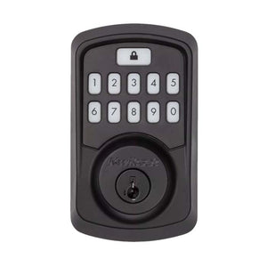 Kwikset Aura Bluetooth Smart Lock in Iron Black Exterior