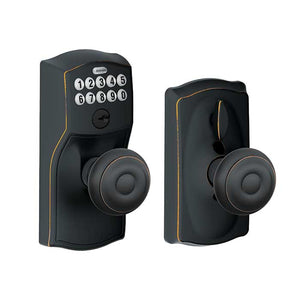 Schlage FE595 CAM Aged Bronze
