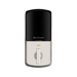 Kwikset Halo interior in Satin Nickel