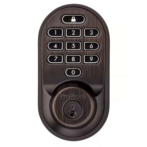 Kwikset Halo Keypad in Venetian Bronze
