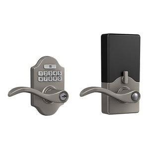 Schlage JFE105/109 Billows Trim in Satin Nickel