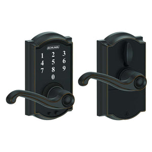 Schlage Touch FE695 CAM FLA Black