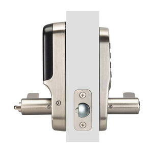 Yale YRL216 in Satin Nickel Profile