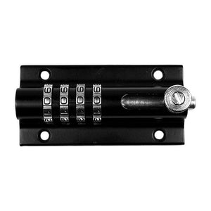 Combi-Bolt CB2000 Combination Slide Bolt Lock in Black Slide Right
