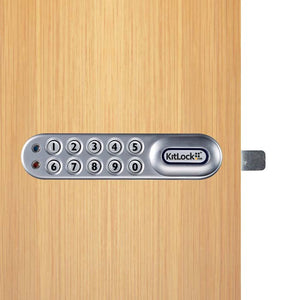 KitLock KL1000CP LH in Silver Grey on Exterior