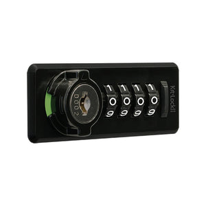 KitLock KL20 Mechanical Combination Lock Right Hand in Black
