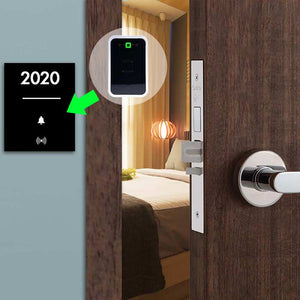 Saflok SR3 (SR1 Reader Installed Behind Third-Party Wall Plate)