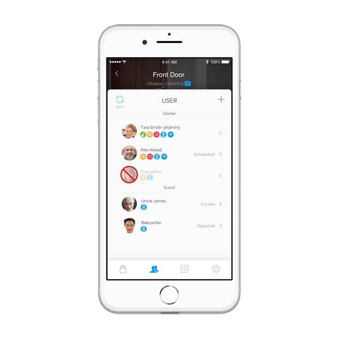 Manage Users right from your Smartphone