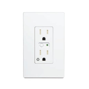 Linear WO15EMZ5-1 Wireless Z-Wave Wall Mounted Outlet