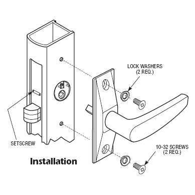 Adams Rite 4560 Deadlatch Handle | GoKeyless