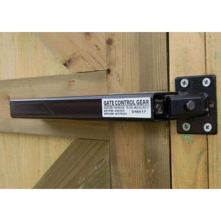 gate gear Lockey TB175B Garden Gate Closer Black
