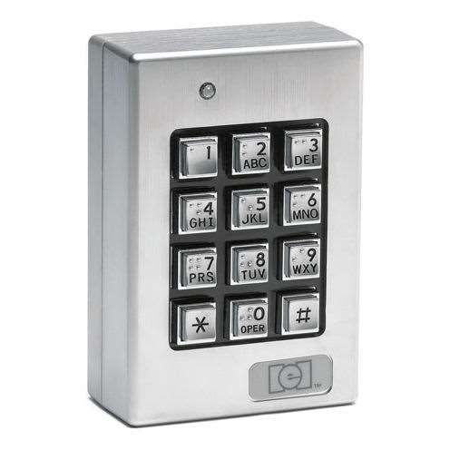 Linear Key System Linear 212SE Heavy Duty Numeric Keypad w/ Braille Keys | GoKeyless