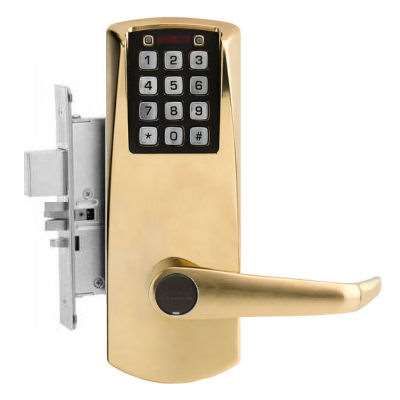 dormakaba E-Plex E206AXSLL Keyless Mortise Lock w/ Auto Deadbolt