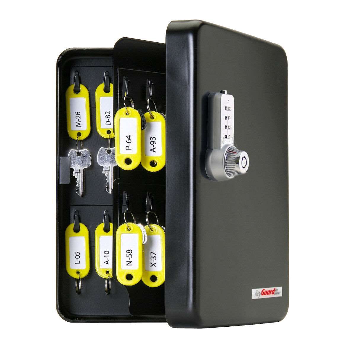 Fjm Key FJM KeyGuard SL-8548-UB Ultra 48 Hook Combination Key Cabinet | GoKeyless