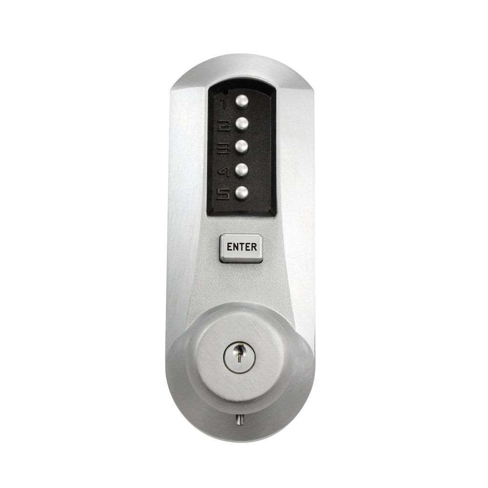 Kaba 1011-26D-41 Cylindrical Pushbutton Knob Nko Us26D