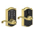 Schlage Touch FE695CAM605FLA Bright Brass