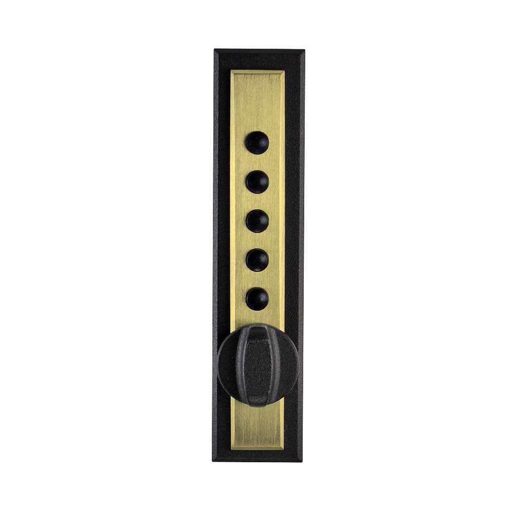 Simplex C9602 Push Button Lock for Wood Cabinets & Drawers | GoKeyless
