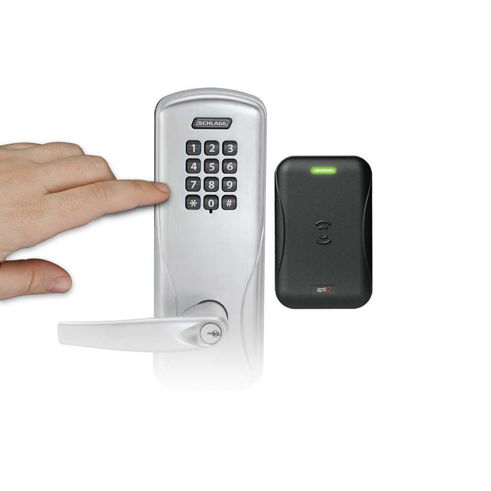 Door lock and card reader