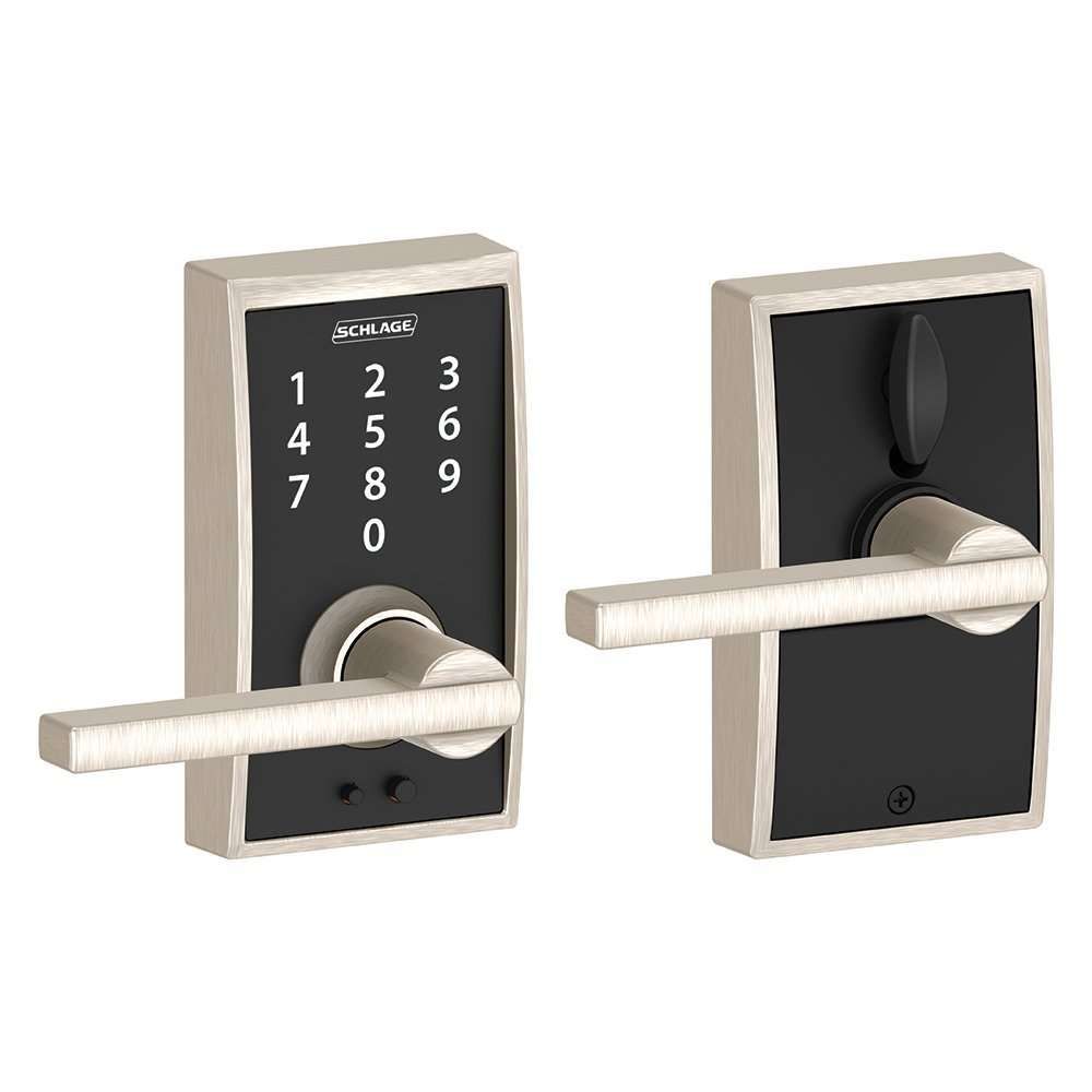 Schlage Touch Century Satin Nickel