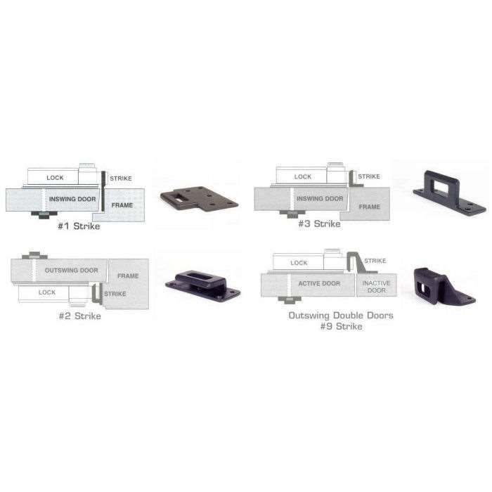 Kaba Mas CDX10 High Security Pedestrian Door Lock GoKeyless