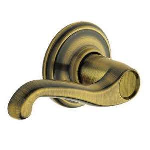 Schlage F10 Flair Antique Brass