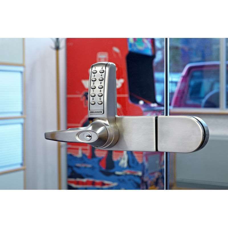 Codelocks CL4000GD Electronic Glass Door Lock | GoKeyless