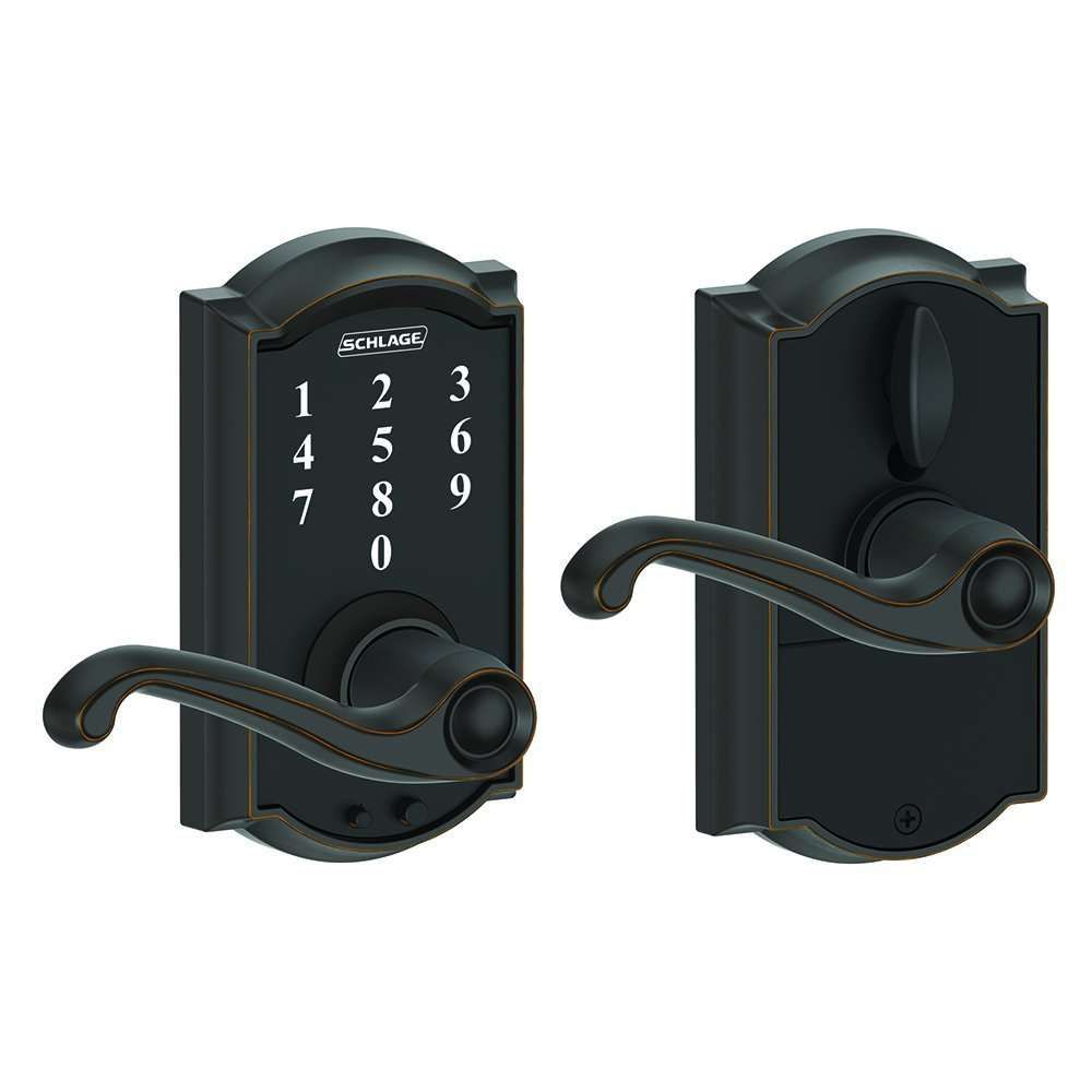 Schlage Touch FE695CAM716FLA Aged Bronze