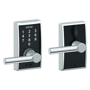Schlage Touch FE695 CAM BRW Bright Chrome