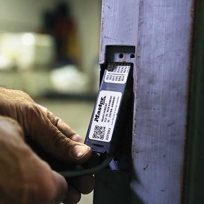 Master Lock 6440ENT Commercial Bluetooth Door Controller installation