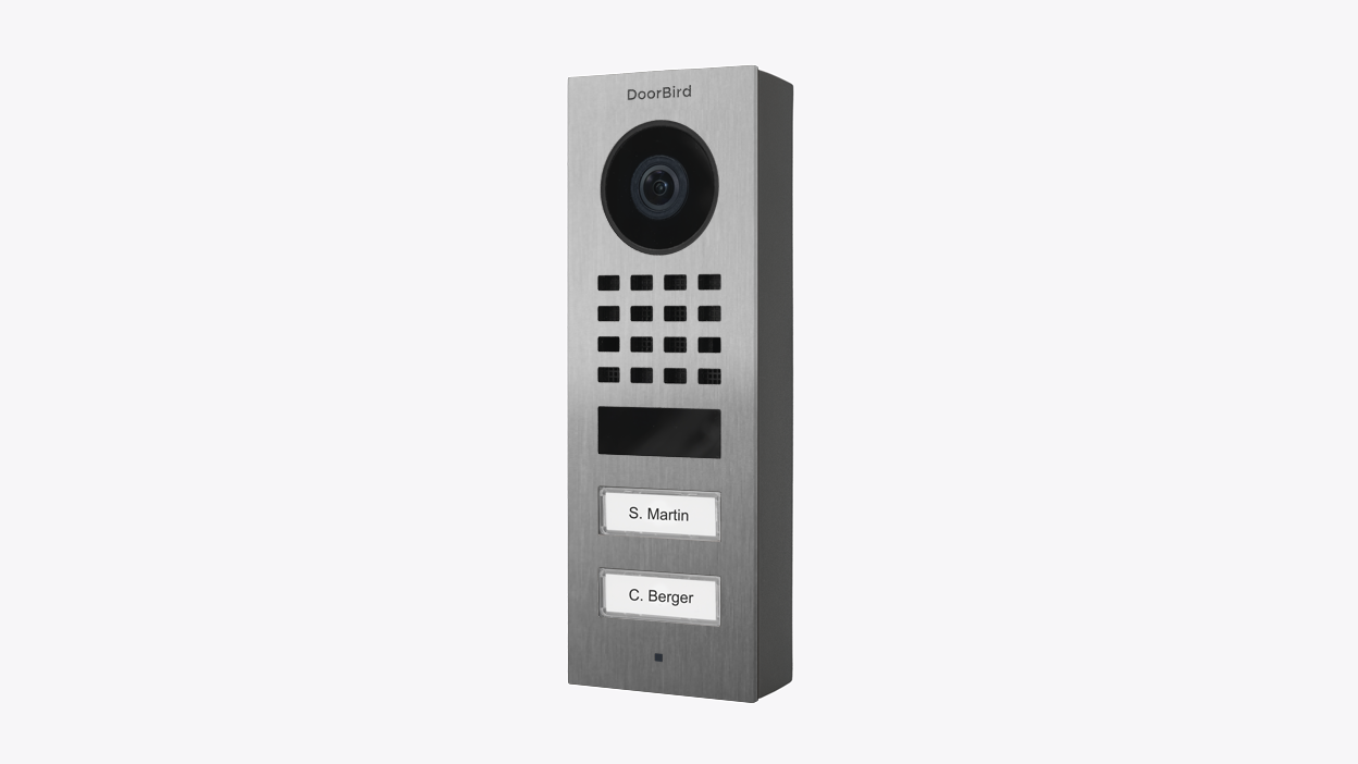 Video Intercom Backplate D1102V Surface-mount IP Video Intercom | GoKeyless