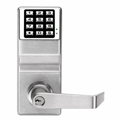 Alarm Lock Trilogy T2 DL2700 electronic keypad lock in Satin Chrome