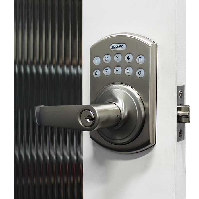 E995 Exterior in Satin Nickel