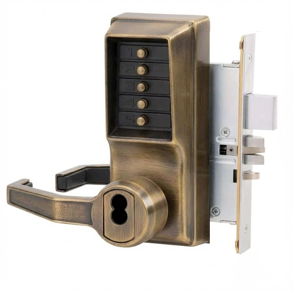8148 Simplex 8148 Mechanical Pushbutton Mortise Lock with Deadbolt | GoKeyless