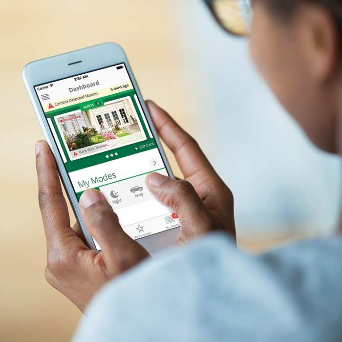 Check your security cameras anytime