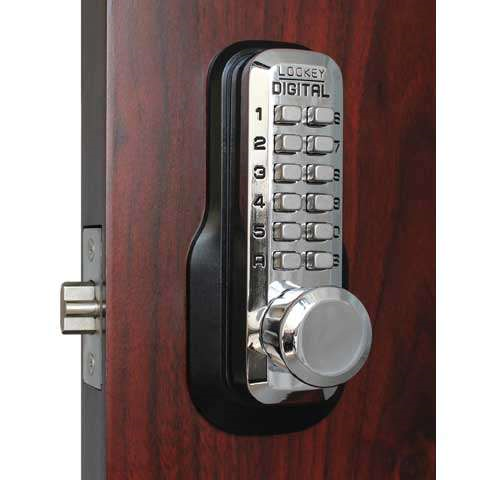 Lockey M230 Keyless Automatic Spring Latch Lock | GoKeyless