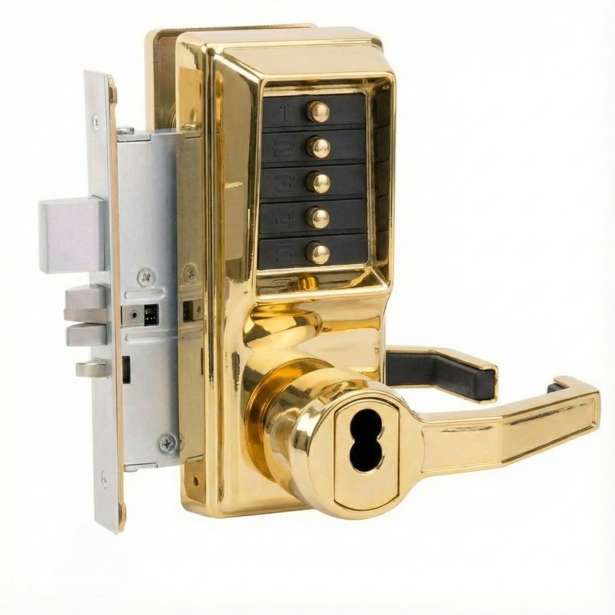 8148 Simplex 8148 Mechanical Pushbutton Mortise Lock with Deadbolt | GoKeyless