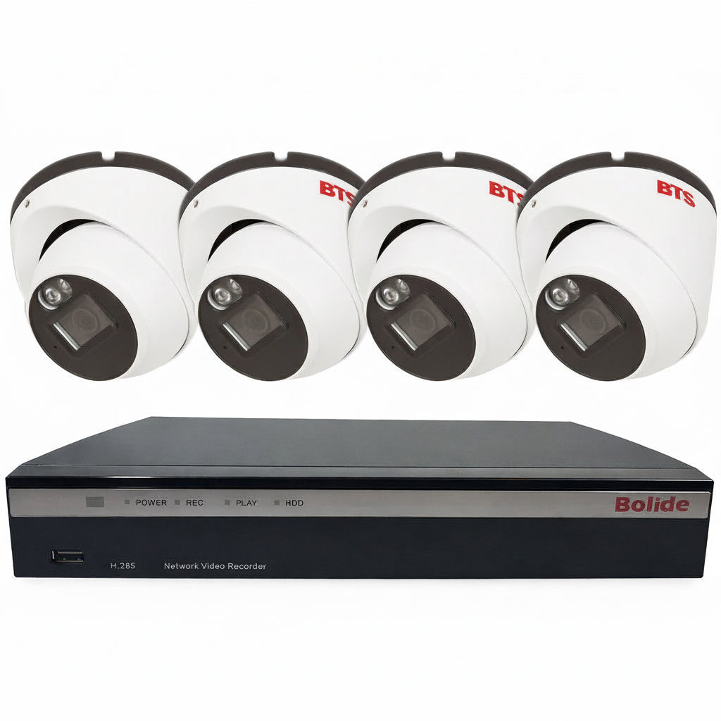 Bolide 4K IP Security Camera System