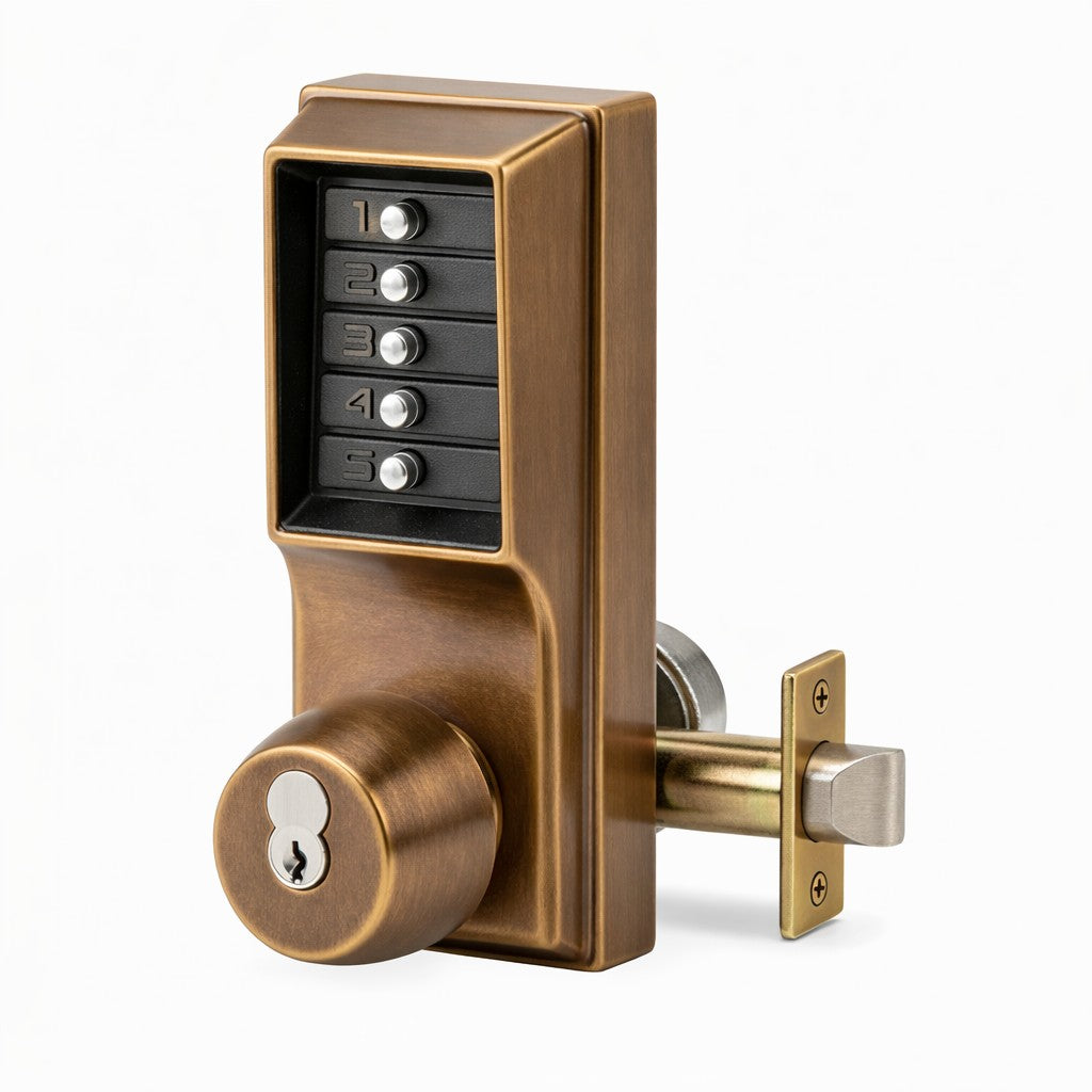Cipher Key Lock Simplex 1041R Sargent IC Push Button Cipher Door Lock | GoKeyless