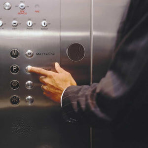 Saflok Quantum RFID RCU QTM on elevator interior